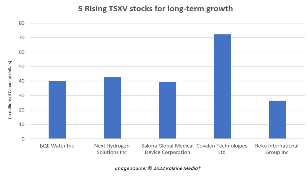BQE, NXH, SGMD, COV, REKO: 5 Rising TSXV stocks for long-term growth