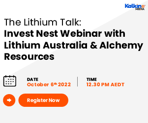 The Lithium Talk - Invest Nest Webinar with Lithium Australia & Alchemy Resources