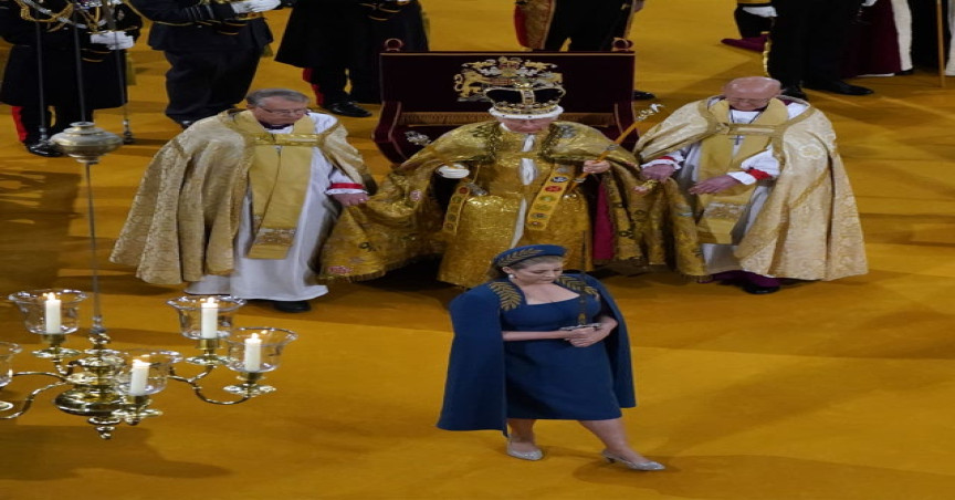 Penny Mordaunt did *major* prep so she could carry that sword