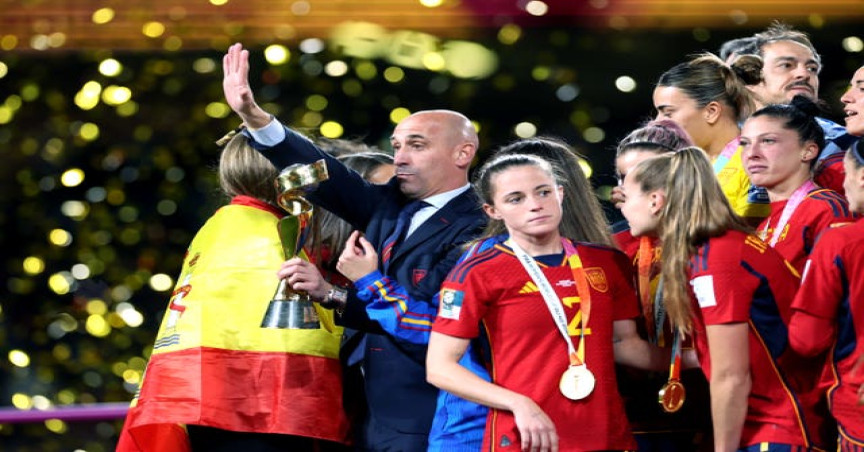 El comportamiento de Luis Rubiales en la final del Mundial femenino no contó contra España 