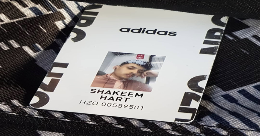 Shakeem Adidas pass