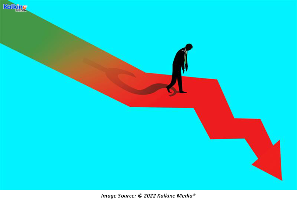 Consumer and business confidence slipping as inflation rises.