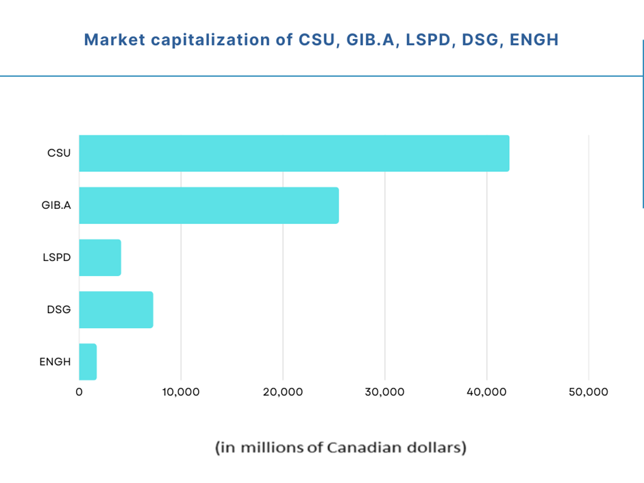 CSU, GIB.A, LSPD, DSG and ENGH: 5 TSX tech stocks to watch now
