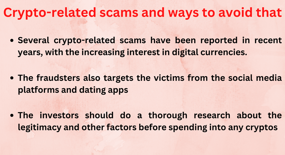 Types of crypto scams and ways to avoid them