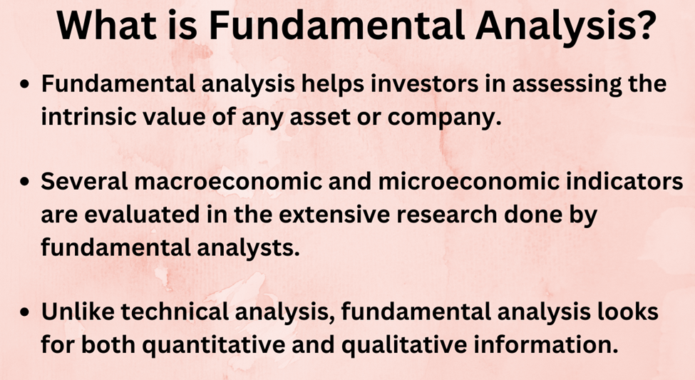 Importance of fundamental analysis