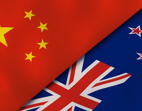 Why does China want to strengthen economic ties with New Zealand?
