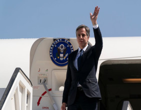 Blinken reaffirms two-state solution ahead of Israeli-Palestinian visit Blinken reaffirms two-state solution ahead of Israeli-Palestinian visit