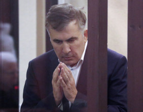 Jailed ex-Georgian leader moved to intensive care, supporters say Jailed ex-Georgian leader moved to intensive care, supporters say