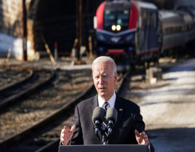Biden takes infrastructure tour to New York City Biden takes infrastructure tour to New York City