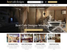 Australian architect Andrew Chung launches bestcafedesigns.com, a celebration of global cafe culture
