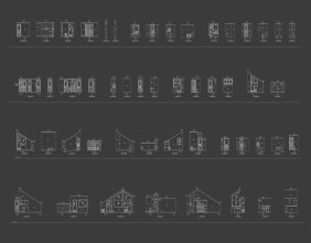 Cadmap Limited instructed to survey a Ski Chalet in Meribel, full measured building Survey and Internal Elevations
