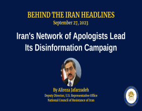 PRESS RELEASE: NCRI-US Sheds Light on Iran's Disinformation Campaign Driven by Network of Apologists