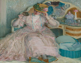 Oil painting by Frederick Carl Frieseke (American, 1874-1939) brings $450,000 in Shannon's Oct. 26 Fall Fine Art Auction