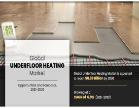 Underfloor Heating Market Sets New Record, Projected at USD 8.39 Billion By 2030 at 6.9% CAGR: AMR