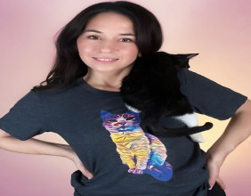 Psychedelic Purr: Fusing Fashion with Feline Welfare