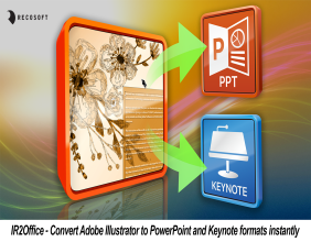 Recosoft ships IR2Office 2024 – Export Illustrator® graphics to PowerPoint® and Keynote®