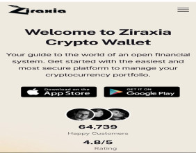 ZIRAXIA Wallet Offers One-Stop Shop Features, Now Available on iOS and Google Play