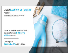 Laundry Detergent Market Projected to Experience 4.8% CAGR; Revenue to Boost Cross $98,139.7 Million by 2030