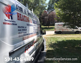 Heating and Furnace Repair Provided for Fairfax County Residents and Their Neighbors by Tim and Sons Services