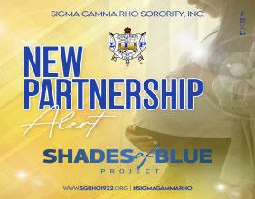 The Shades of Blue Project, Sigma Gamma Rho Sorority, Inc. Partner to Improve Maternal Mental Health of Women of Color