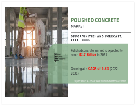 Polished Concrete Market Growth, Worldwide Forecast to 2031