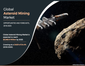 Asteroid Mining Market size to Reach USD 3,868.9 Million by 2025 | Growing at a CAGR of 24.4% from 2018 to 2025