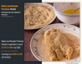 Batter And Breader Premixes Market Size at 5.9% CAGR to Hit USD 1.8 Billion | Ingredion Incorporated, Solina Group