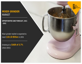 Mixer Grinder Market $18.18 billion by 2031 Competitive Analysis and Industry Forecast | At a CAGR of 3.7%