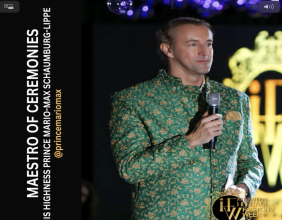 Prince Mario-Max Schaumburg-Lippe to be Featured on Video Billboard in Times Square by Heritage India Fashions
