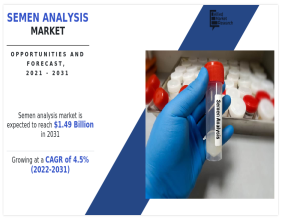Semen Analysis Market Size Predicted to Hit USD 1.49 billion by 2031 at 4.5% CAGR: Says AMR