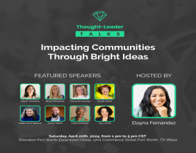 DFW Thought Leader Talks Speakers Announced by Event Planner