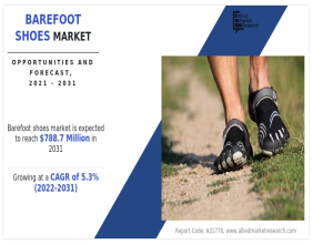 Barefoot Shoes Market: Analyzing the Factors Influencing the Market Development, Futuristic Trends and Scenario by 2031