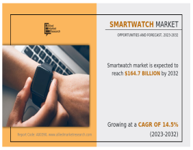 Smartwatch Market Size is projected to reach $164.7 billion by 2032 | Fitbit (Google), Garmin