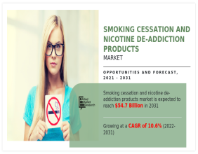 Smoking Cessation Market: From $20 Billion to $54.7 Billion by 2031 - A 10.6% CAGR Surge