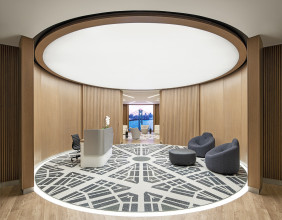 Rocking Detroit: Terrazzo Masterpiece at Dan Gilbert's Rock Ventures