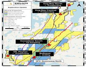 Exploits Announces Drilling, Till Sampling and Prospecting Programs