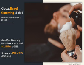 Beard Grooming Market Exhibit a Remarkable CAGR of 7.7% and is expected to reach USD 43.1 billion by 2026
