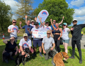 Hikers Hit Cheshire’s Hills To Raise £15,000 For Francis House Children's Hospice