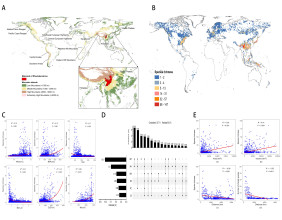 Global patterns of Rhododendron diversity explained by island biogeography theory and habitat heterogeneity