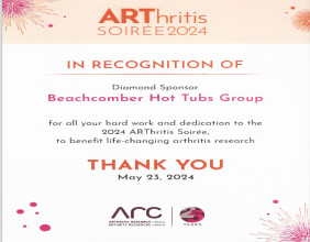 Beachcomber Proudly Supports Arthritis Research Canada as Diamond Sponsor