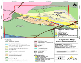 Amex Drills 30.85 g/t Au over 6.35 m in the High-Grade Zone and Expands Denise at Depth