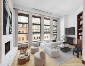 Concierge Auctions: Stunning Three-Story Penthouse in TriBeCa, New York City, is Pending Sale for US$5.6 Million