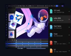 SVGator’s Export Options: From SVG to Lottie and Video | Tailored for Any Project