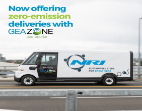 NRI Partners with Zero-Emission Courier Geazone