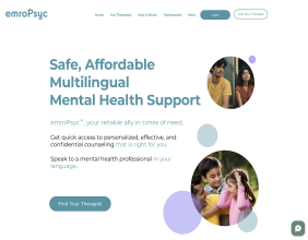 NRI students and families in Canada can now have timely, culturally sensitive access to mental health care by emroPsyc