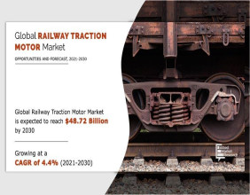 Global Railway Traction Motor Market Set to Surge to USD 48.72 Billion by 2030, Growing at 4.4% CAGR | AMR