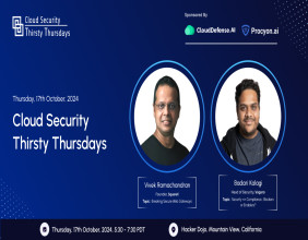 CloudDefense.AI is Excited to Host the October Edition of Cloud Security Thirsty Thursdays