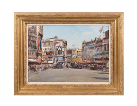 Paintings by Edward Seago (U.K., 1910-1974) and Le Pho (Vietnamese/French, 1907-2001) sail past estimates at auction