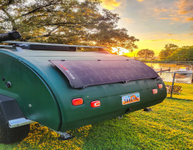 Petawatts Auto Marine LTD. (Vernon, BC) and Lightleaf Solar to provide high tech solar panels for RVs and boats