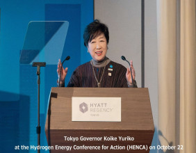 Tokyo Governor Koike Set to Speak Out on Climate and Urban Challenges at Global Confabs
